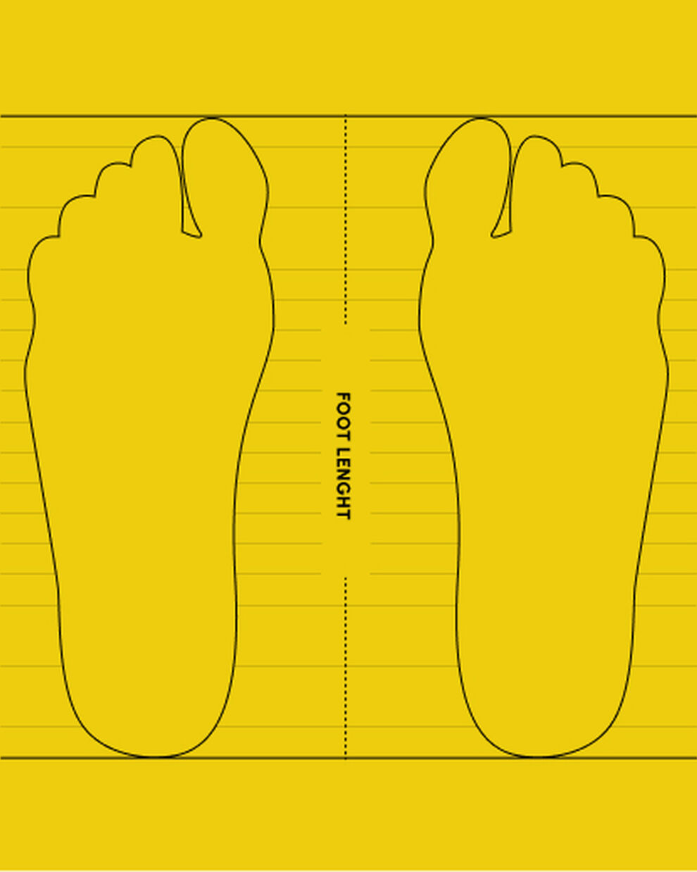 measure feet for shoes