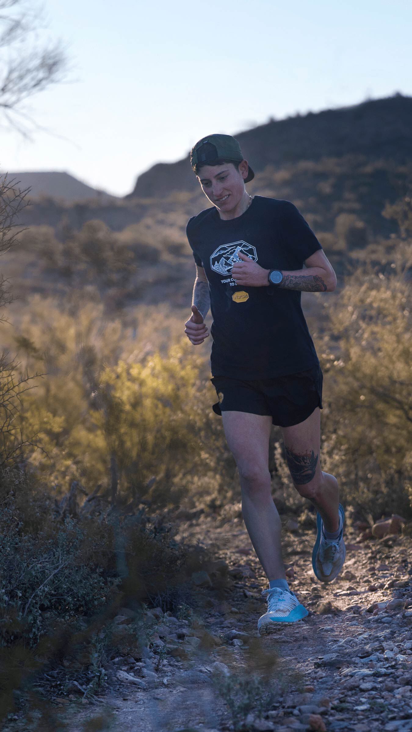 trail runner Amber Febbraro