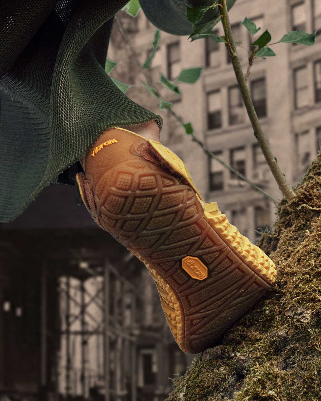 snapshot of wearing vibram shoes 2