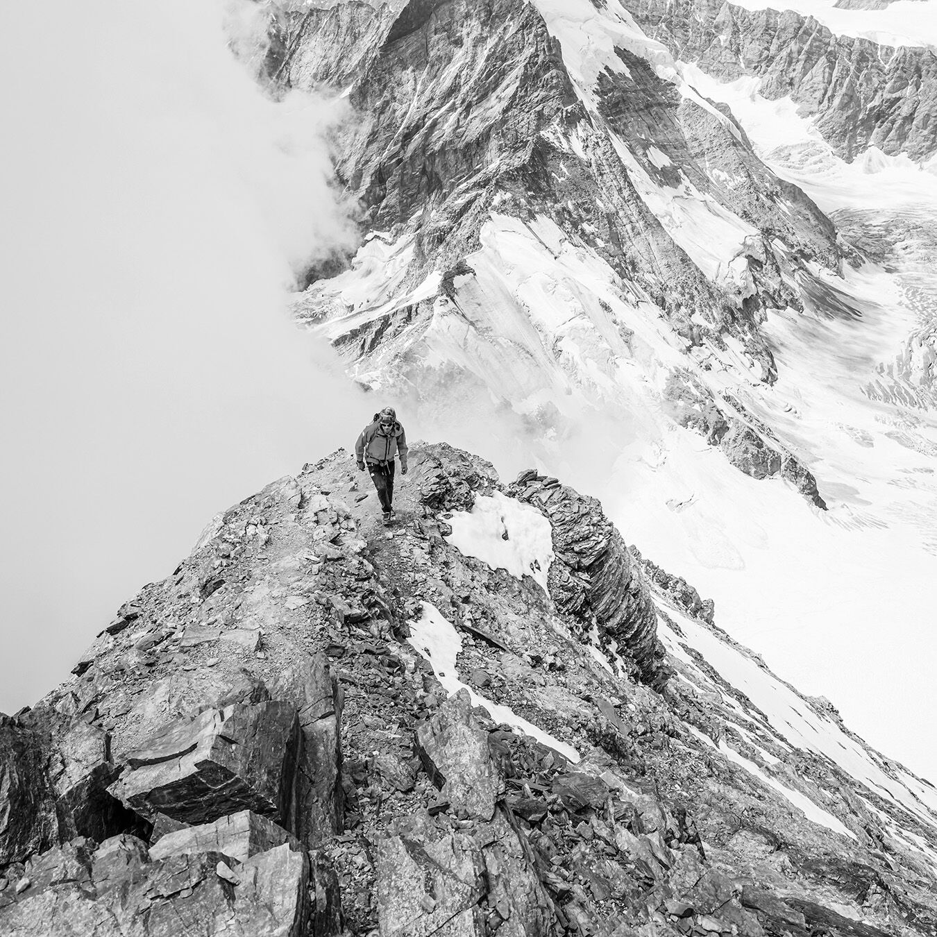 The italian alpinist Hervé Barmasse image 1