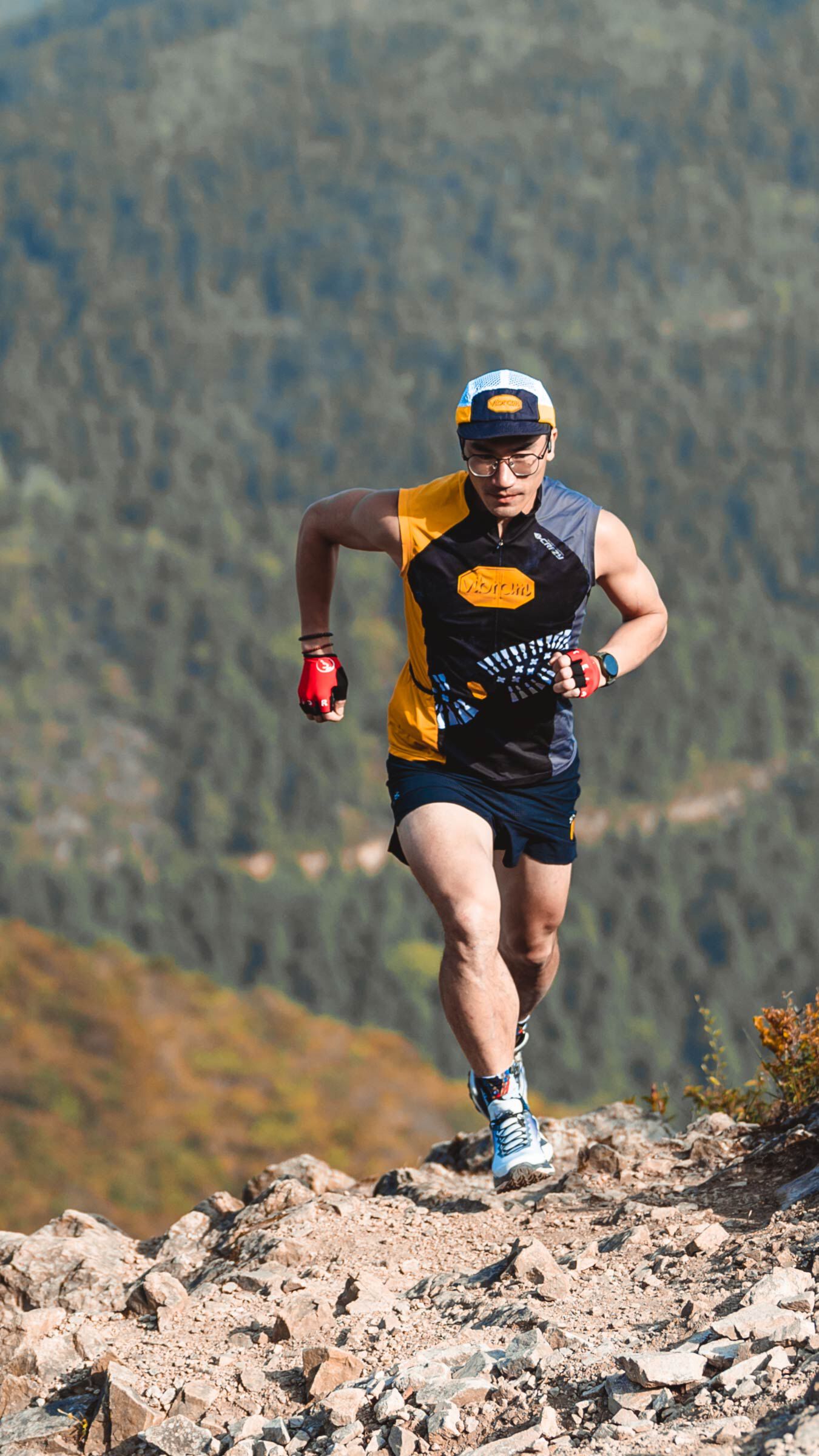 trail runner vibram athlete li song