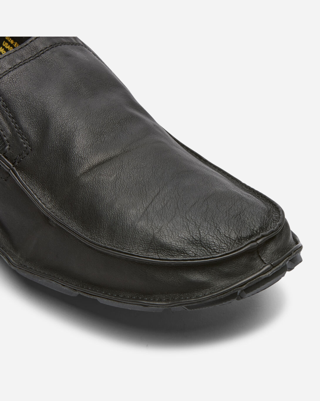 One Quarter Leather Men Black | | Vibram display picture 3