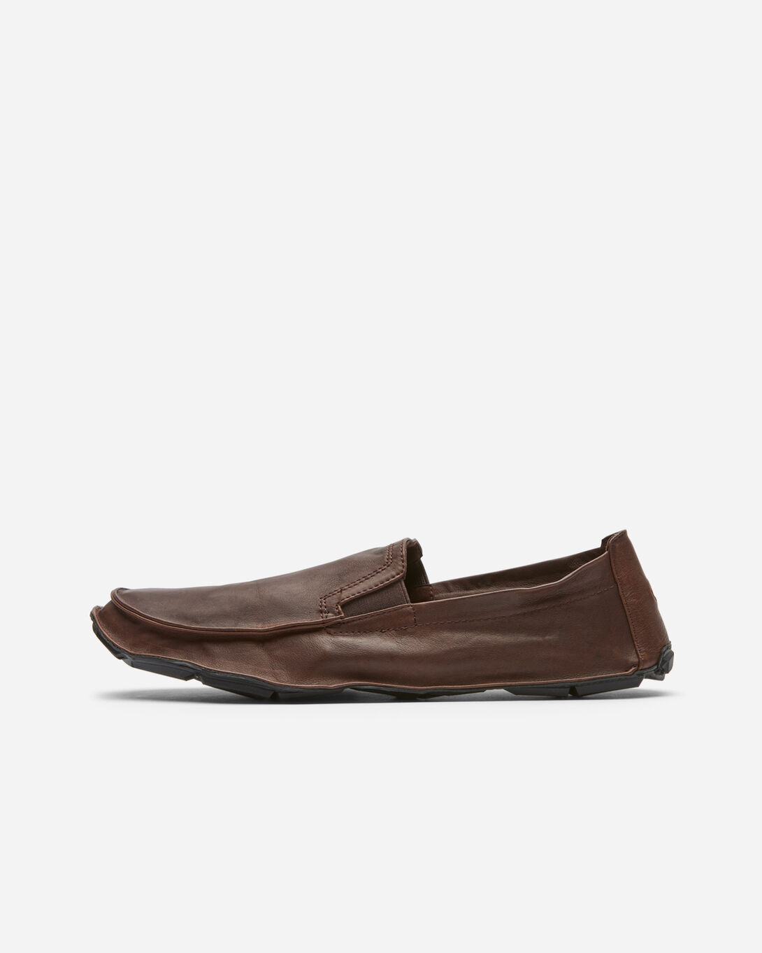 One Quarter Leather Men Brown / Black | | Vibram display picture 3
