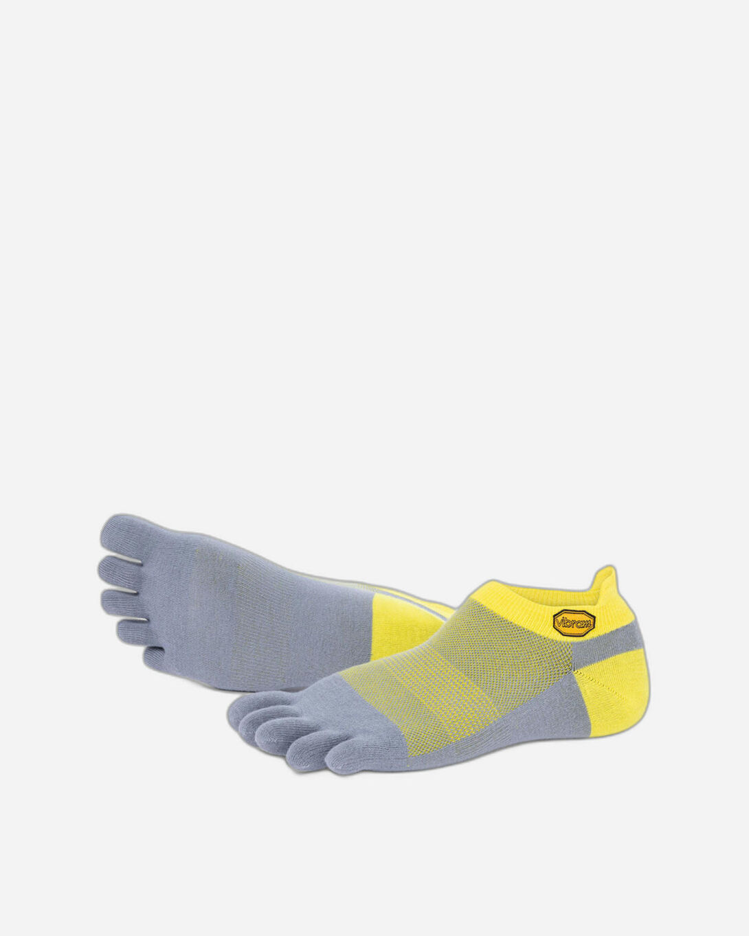 Pack De 2 Paires De Chaussettes No-show Vibram Fivefingers - Taille EU 42-45 - Pour Chaussures à Doigts