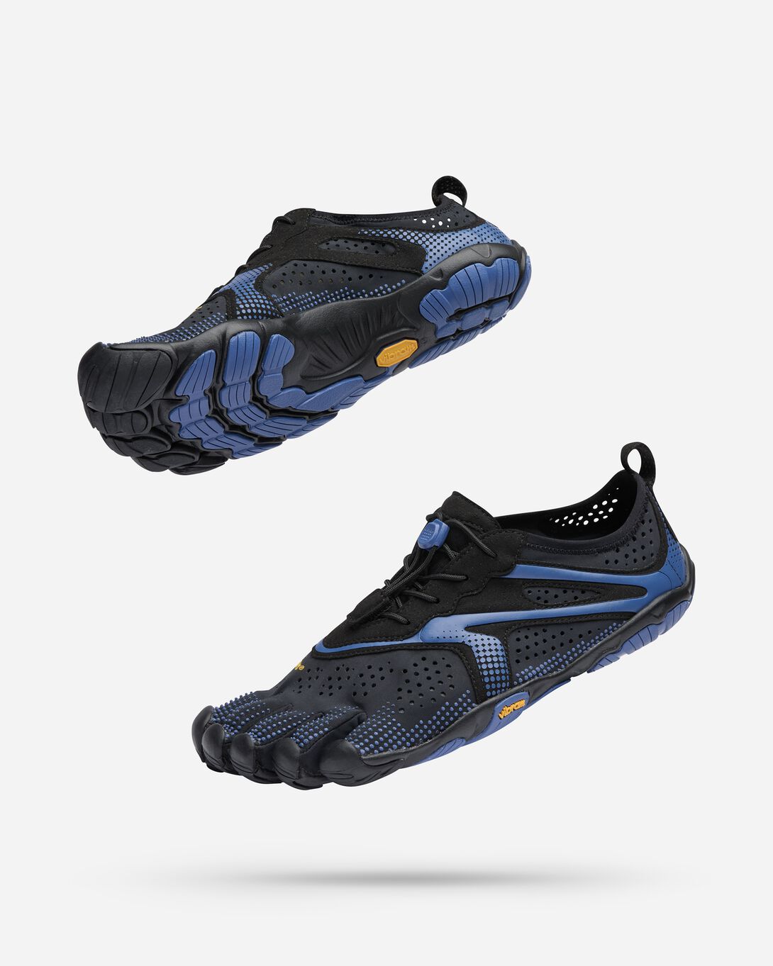 V-Run メンズ Black / Blue | 男 | Vibram