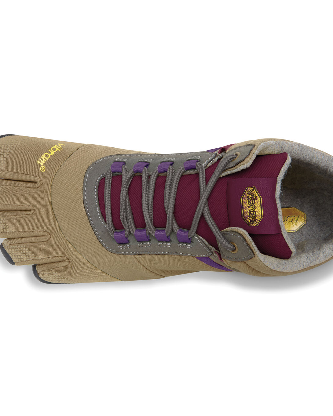 Trek Ascent Insulated Khaki Grape Woman Vibram