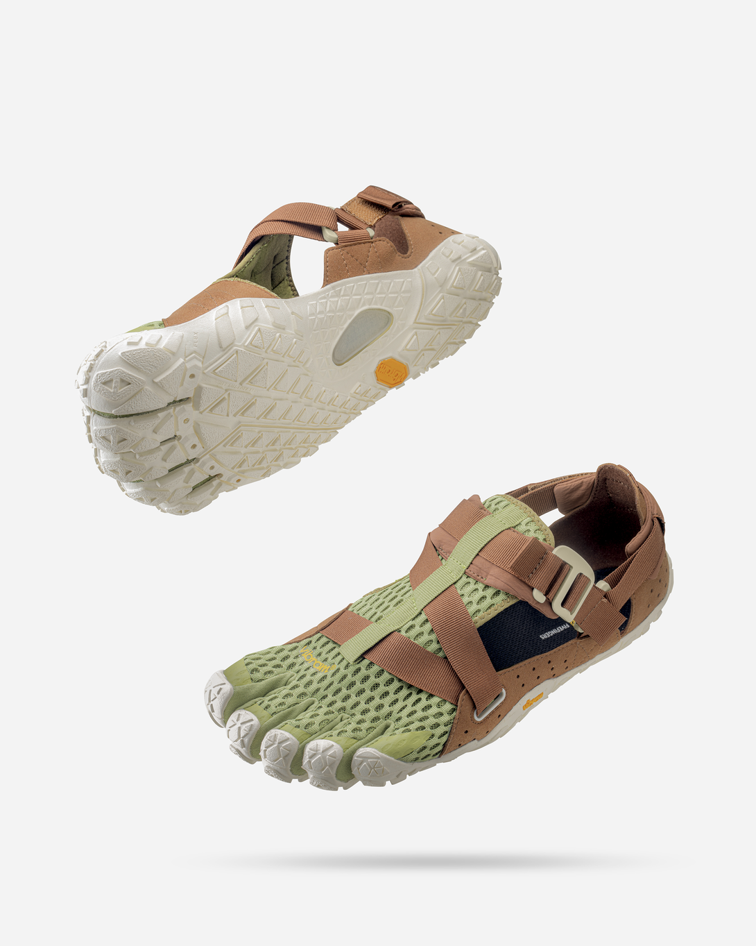 Breezandal Men's Olive Green / Brown / Ivory | | Vibram