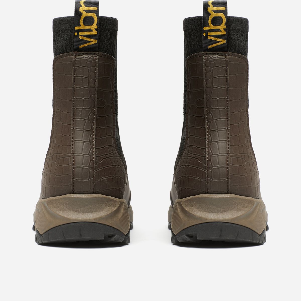 Luxury Rubber Boot photo from behind