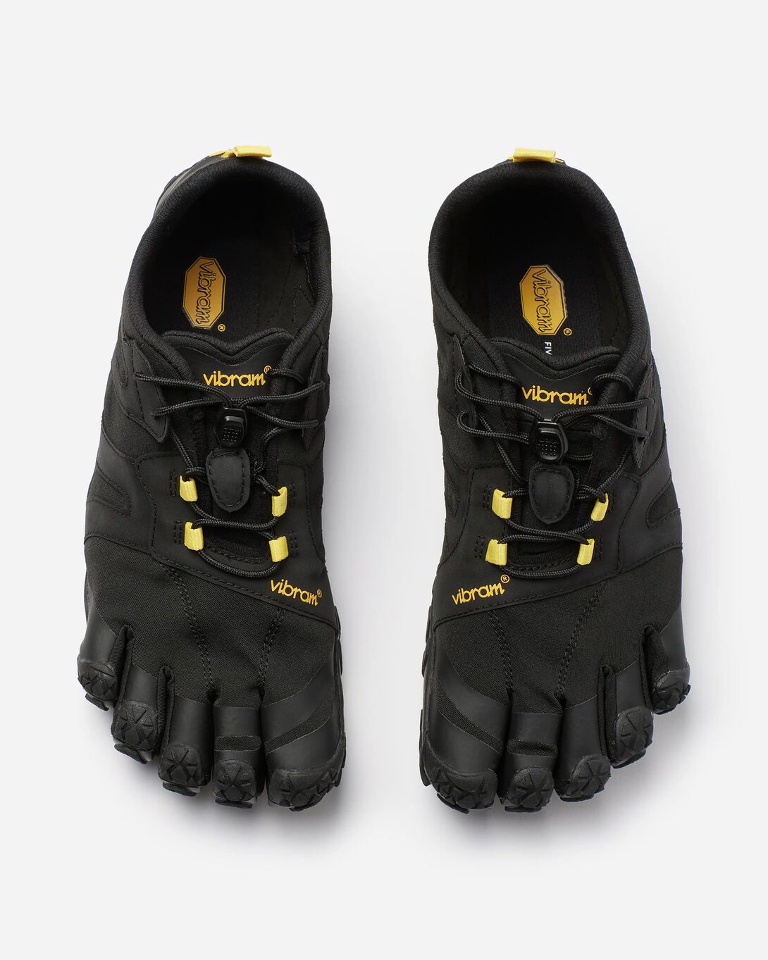 Mens black and yellow vibram VIBRAM FIVE FINGER MEN main image 3