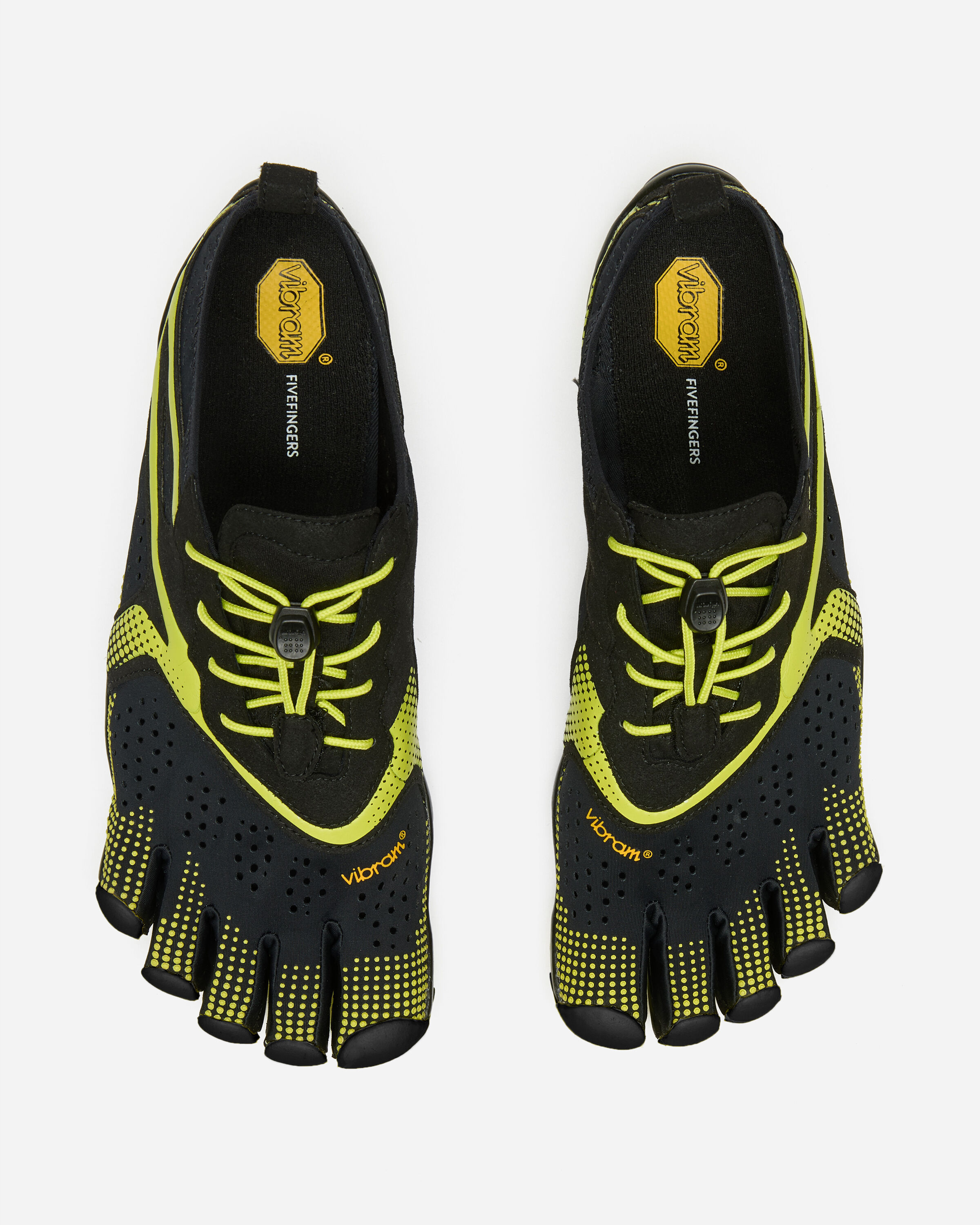 V-Run Black Lime / Black | Man | Vibram