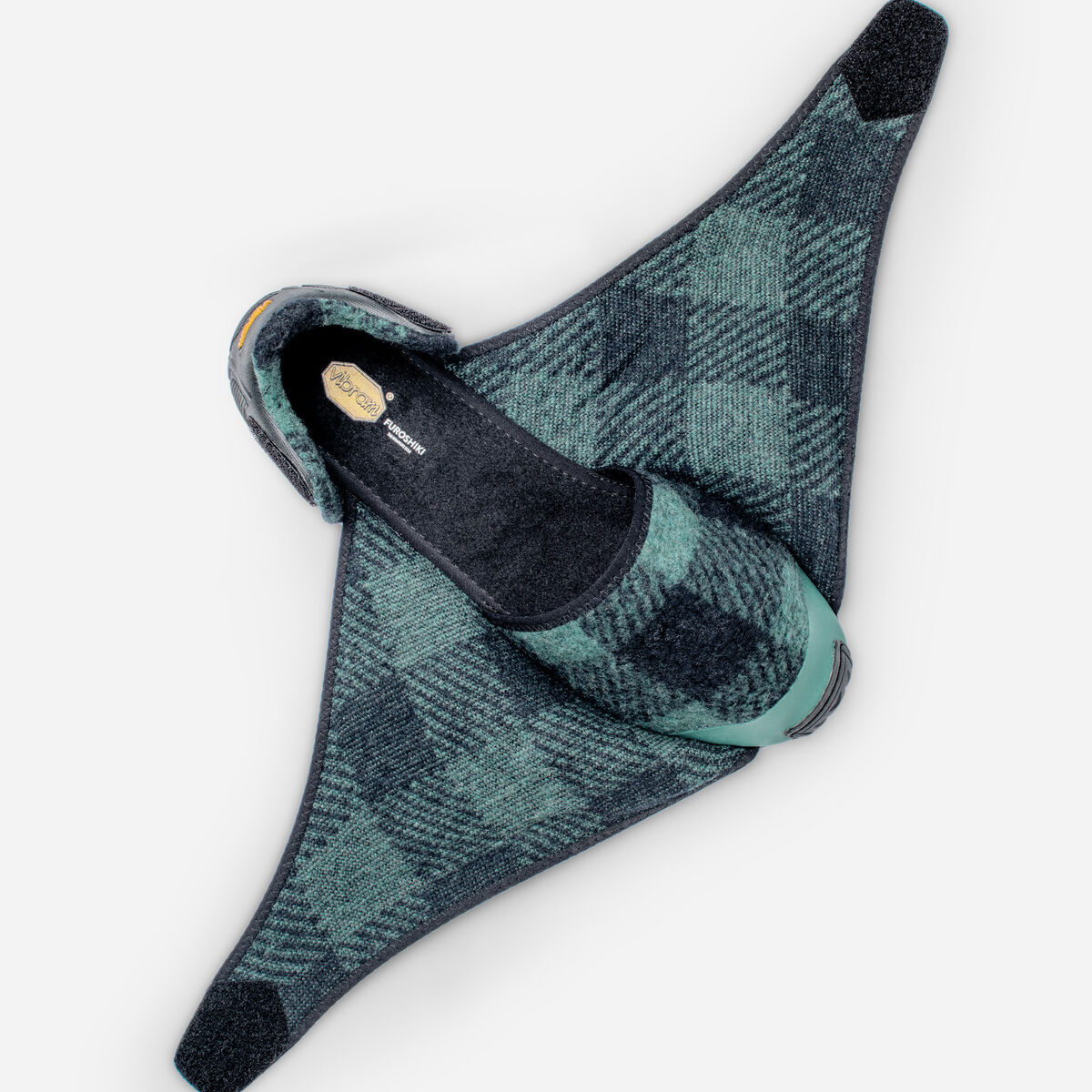 Women's Furoshiki Wool foto da dietro
