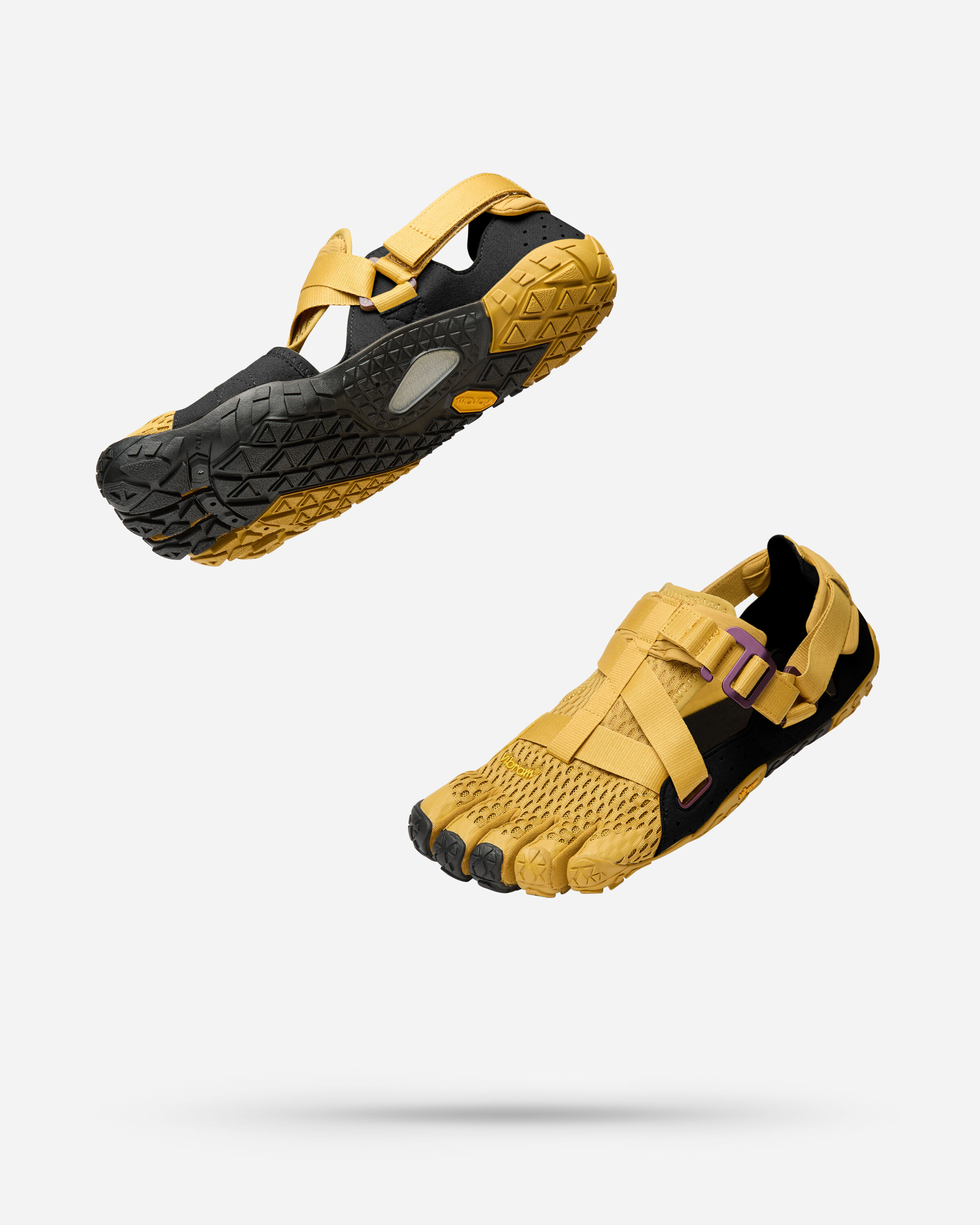 Breezandal Mustard / Black | Man | Vibram