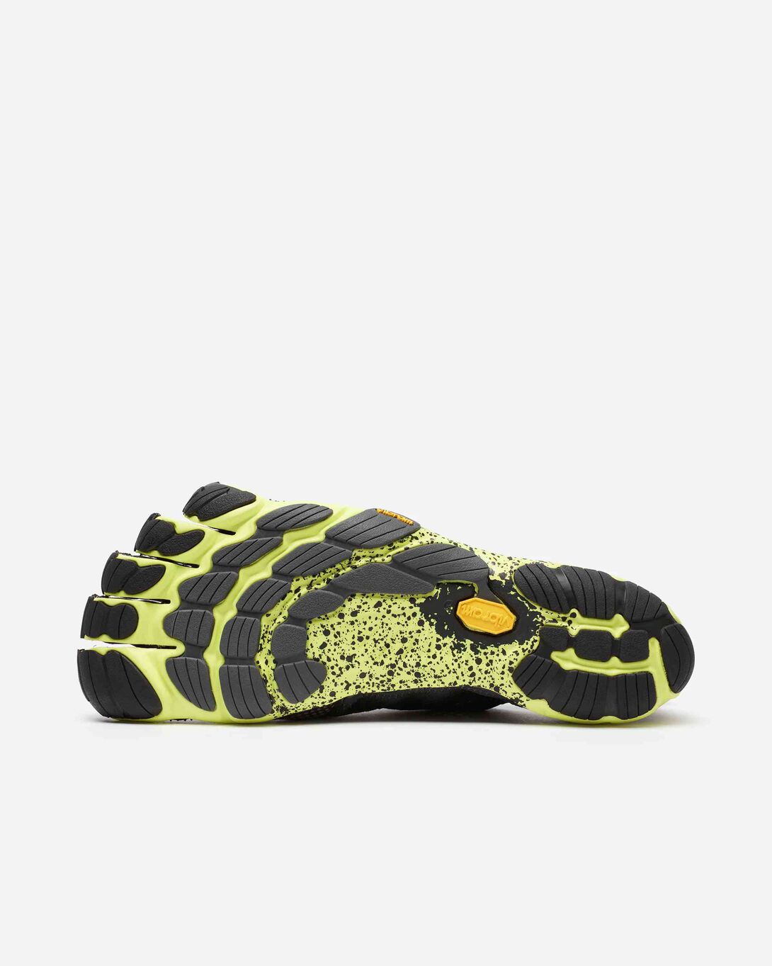 Vibram FiveFingers V-Run Men Black Yellow Minimalist Running Shoes 12-12.5 V-Run Black / Yellow | Man | Vibram main image 2